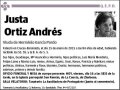 ORTIZ ANDRES,JUSTA