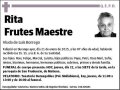 FRUTES MAESTRE,RITA
