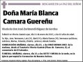 CAMARA GUEREÑU,MARIA BLANCA