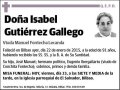 GUTIERREZ GALLEGO,ISABEL