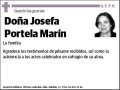 PORTELA MARIN,JOSEFA