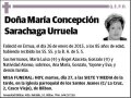 SARACHAGA URRELA,MARIA CONCEPCION