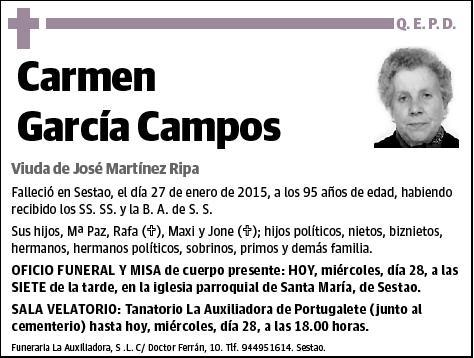 GARCIA CAMPOS,CARMEN