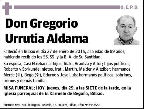 URRUTIA ALDAMA,GREGORIO