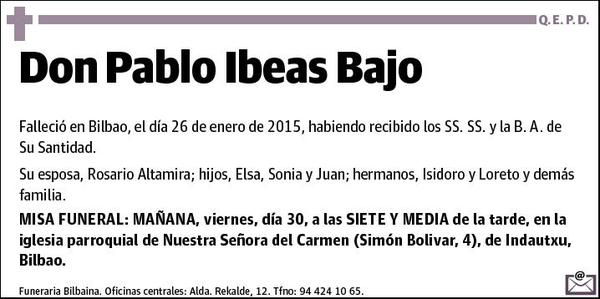 IBEAS BAJO,PABLO