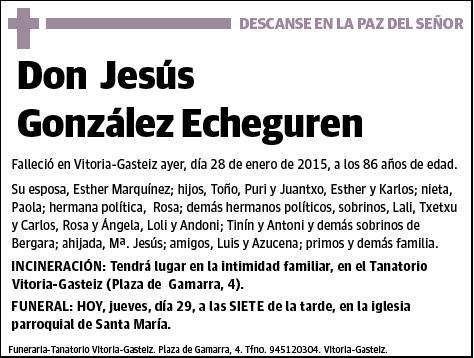 GONZALEZ ECHEGUREN,JESUS