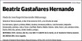 GASTAÑARES HERNANDO,BEATRIZ