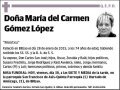 GOMEZ LOPEZ,MARIA DEL CARMEN
