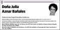 AZNAR BAÑALES,JULIA