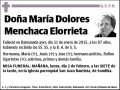 MENCHACA ELORRIETA,MARIA DOLORES