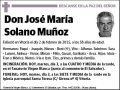 SOLANO MUÑOZ,JOSE MARIA