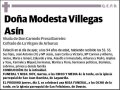 VILLEGAS ASIN,MODESTA