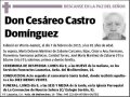 CASTRO DOMINGUEZ,CESAREO