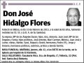 HIDALGO FLORES,JOSE