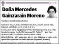 GAINZARAIN MORENO,MERCEDES