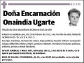 ONAINDIA UGARTE,ENCARNACION