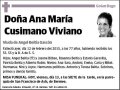 CUSIMANO VIVIANO,ANA MARIA