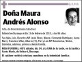ANDRES ALONSO,MAURA
