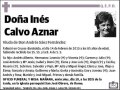CALVO AZNAR,INES
