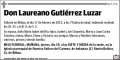 GUTIERREZ LUZAR,LAUREANO