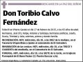CALVO FERNÁNDEZ,TORIBIO