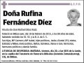FERNANDEZ DIEZ,RUFINA