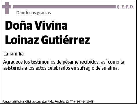 LOINAZ GUTIERREZ,VIVIANA