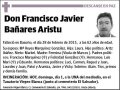 BAÑARES ARISTU,FRANCISCO JAVIER