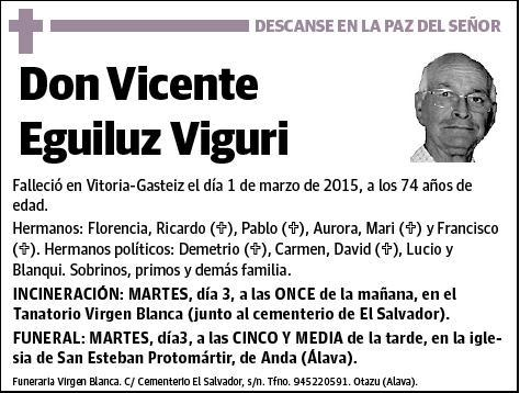 EGUILUZ VIGURI,VICENTE