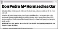 HORMAECHEA OAR,PEDRO Mª
