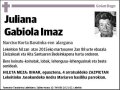 GABIOLA IMAZ,JULIANA