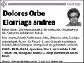 ORBE ELORRIAGA,DOLORES