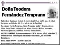 FERNANDEZ TEMPRANO,TEODORA