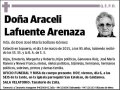 LAFUENTE ARENAZA,ARACELI