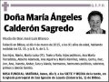 CALDERON SAGREDO,MARIA ANGELES
