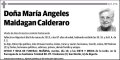 MAIDAGAN CALDERARO,MARIA ANGELES