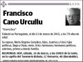 CANO URCULLU,FRANCISCO