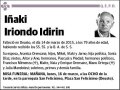 IRIONDO IDIRIN,IÑAKI