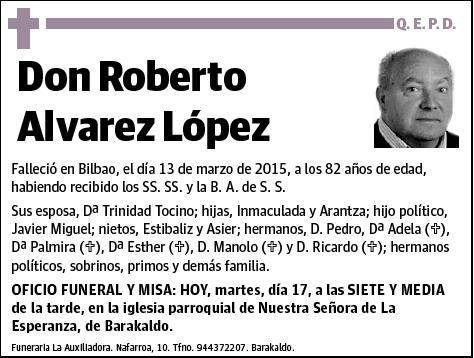 ALVAREZ LOPEZ,ROBERTO