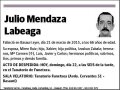 MENDAZA LABEAGA,JULIO