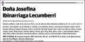 IBINARRIAGA LECUMBERRI,JOSEFINA