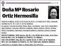 ORTIZ HERMOSILLA,Mª ROSARIO