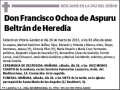 OCHOA DE ASPURU BELTRAN DE HEREDIA,FRANCISCO