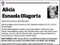 ESNAOLA OLAGORTA,ALICIA