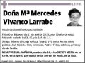 VIVANCO LARRABE,Mª MERCEDES