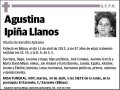 IPIÑA LLANOS,AGUSTINA