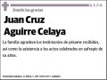 AGUIRRE CELAYA,JUAN CRUZ