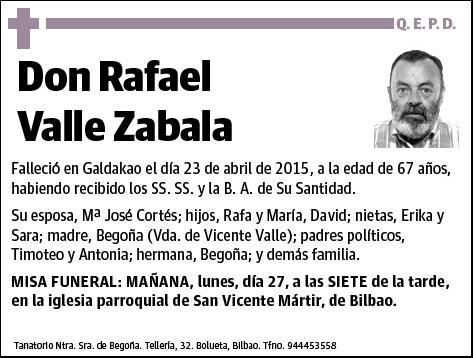 VALLE ZABALA,RAFAEL
