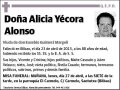 YECORA ALONSO,ALICIA