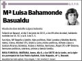 BAHAMONDE BASUALDU,Mª LUISA